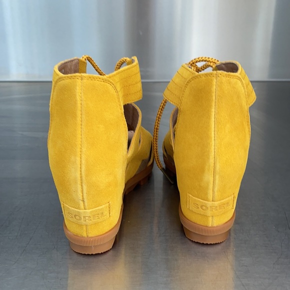 Host Pick! SOREL leather lace up sandals.NiB - Picture 5 of 6